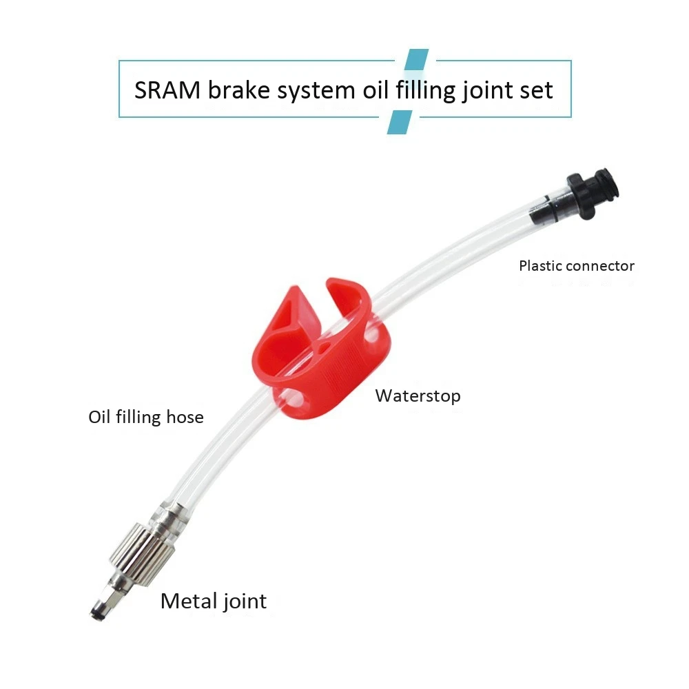 Oil Disc Brake Bleed Kit Tool Oil Filling Joint for SRAM S4 EDGE Sram Brake Bleed Kit