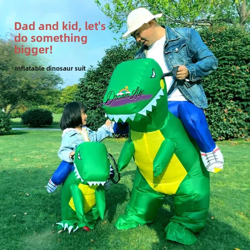 

Iatable Dinosaur Suit Monster Costume Knight Suit Children's Dinosaur Clothes Small Adult Cosplay Clothes loween Theme