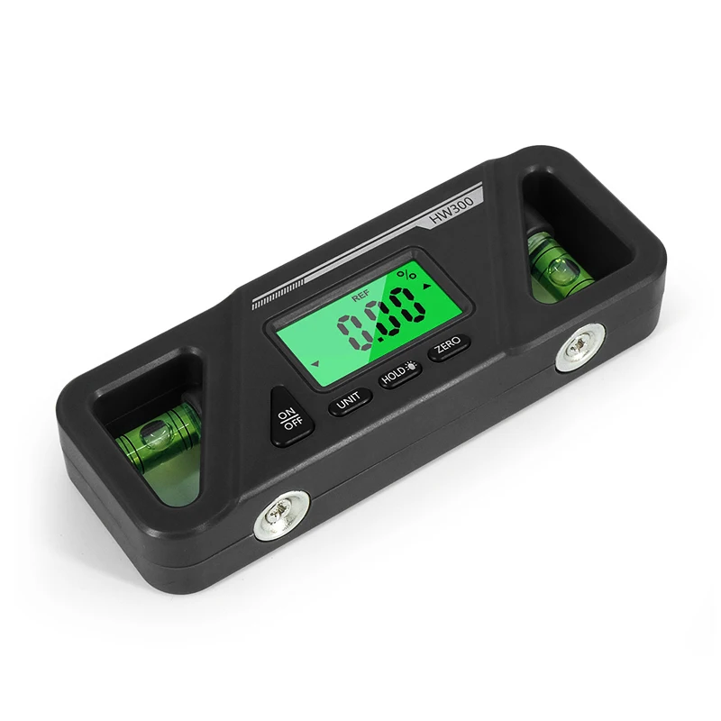 1PC Digital Inclinometer Digital Protractor Inclinometer Level 90 Degree Magnetic Inclinometer Black Or Yellow