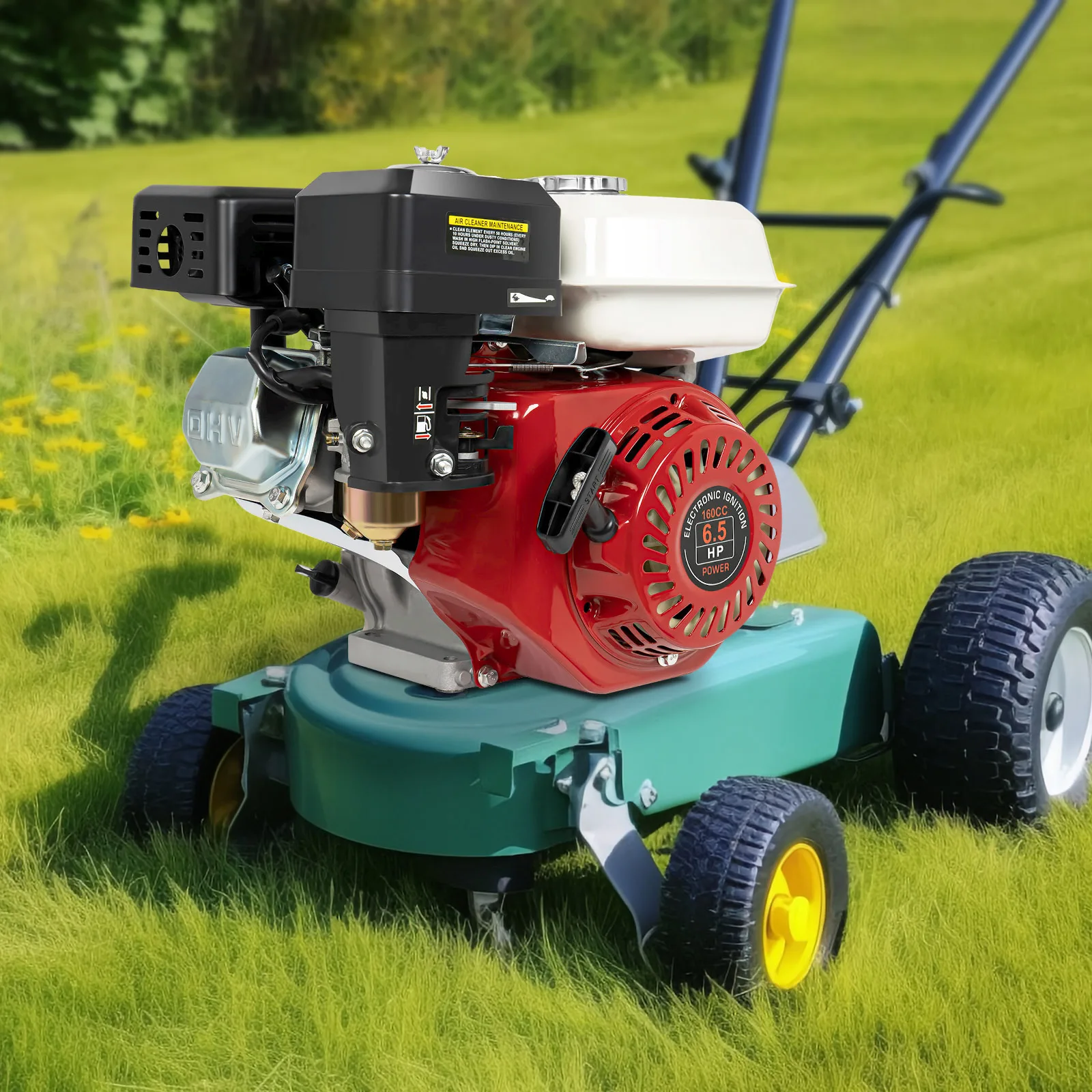 

6.5HP/7.5HP Gasoline Engine Horizontal Shaft 20mm 3600RPM 4-Stroke Air Cooled 200/212CC for Generator Water Pump Pressure Washer
