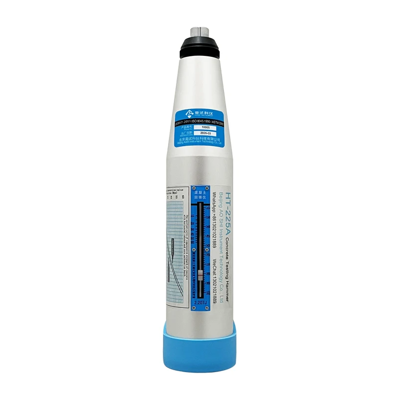 HT‑225A `Concrete Rebound Hammer Schmidt Hammer Portable Concrete Strength Tester for Concrete Compressive Strength Detection`