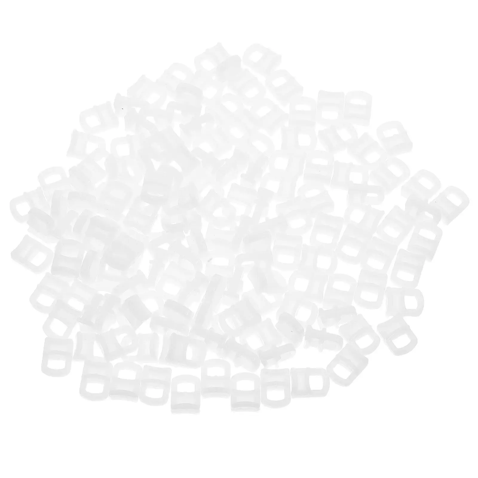 150Pcs Curtain Track Roller Hooks Plastic Sliding Gliders Smooth Silent Operation for Home Car Office Bedroom Curtain Rail Hooks