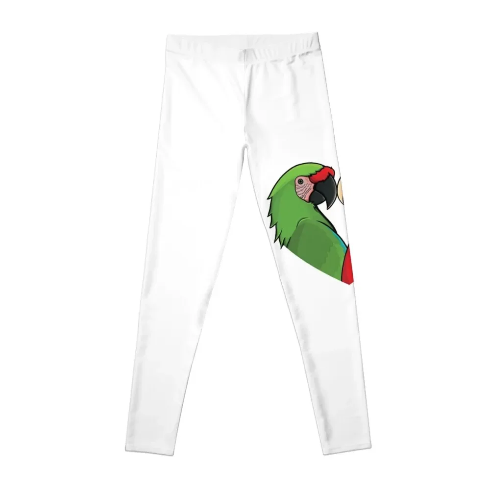 

Macaw Heart Leggings leggins push up woman Women sports gym clothing Womens Leggings