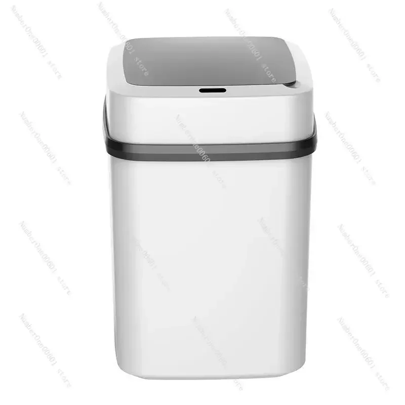 Hot Kitchen Trash Bin 13L Bathroom Touch Trash Can In The Toilet Smart Garbage Bucket Waste Bins Dustbin Smart Trash Can Kitchen