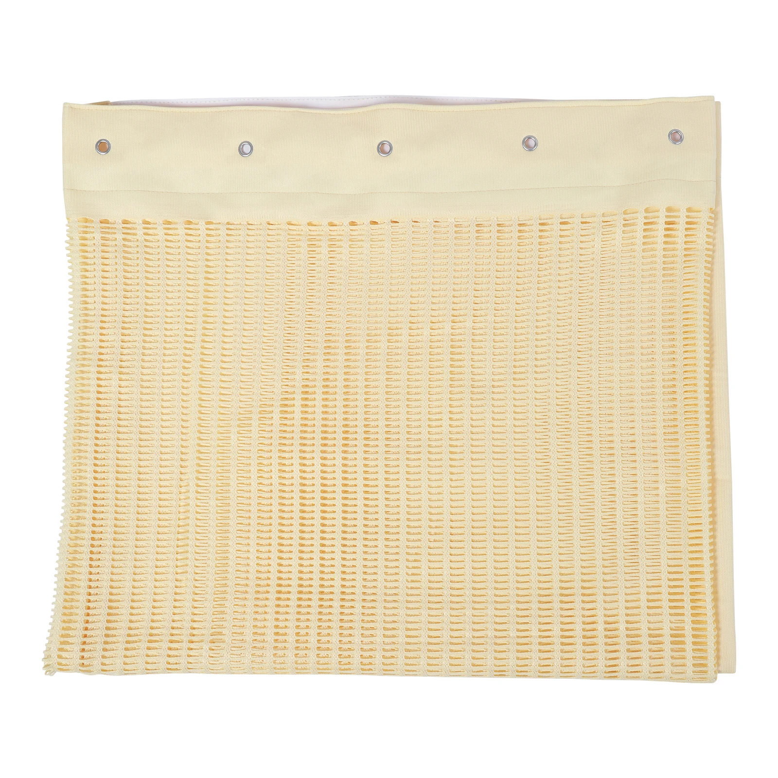 Cubicle Curtain with Mesh Top Design, High-Quality Polyester, Easy Installation with Hooks, Durable and Comfortable Edges,