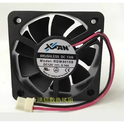 Original New Cooler Fan for XFAN RDM5015S 12V 0.14A Cooling Fan 5015 50*50*15MM 5CM