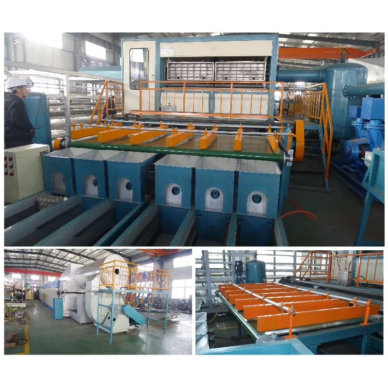 Egg Tray Making Machine High Speed Fully Automatic Complete Production Line Paper Pulp Molding Egg Tray Making Machine
