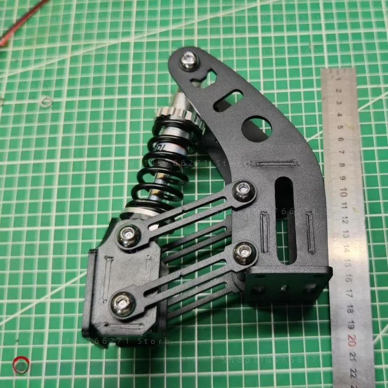 Scooter robot trolley trailer shock absorber multi-function shock absorber
