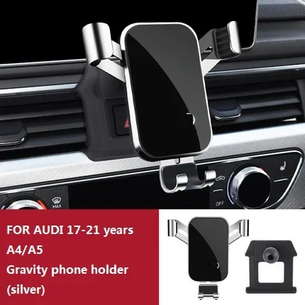 

Car Mobile Phone Holder Special Air Vent Mounts Stand GPS Gravity Navigation Bracket For Audi A3 A4 A6 2009-2021 Car Accessories