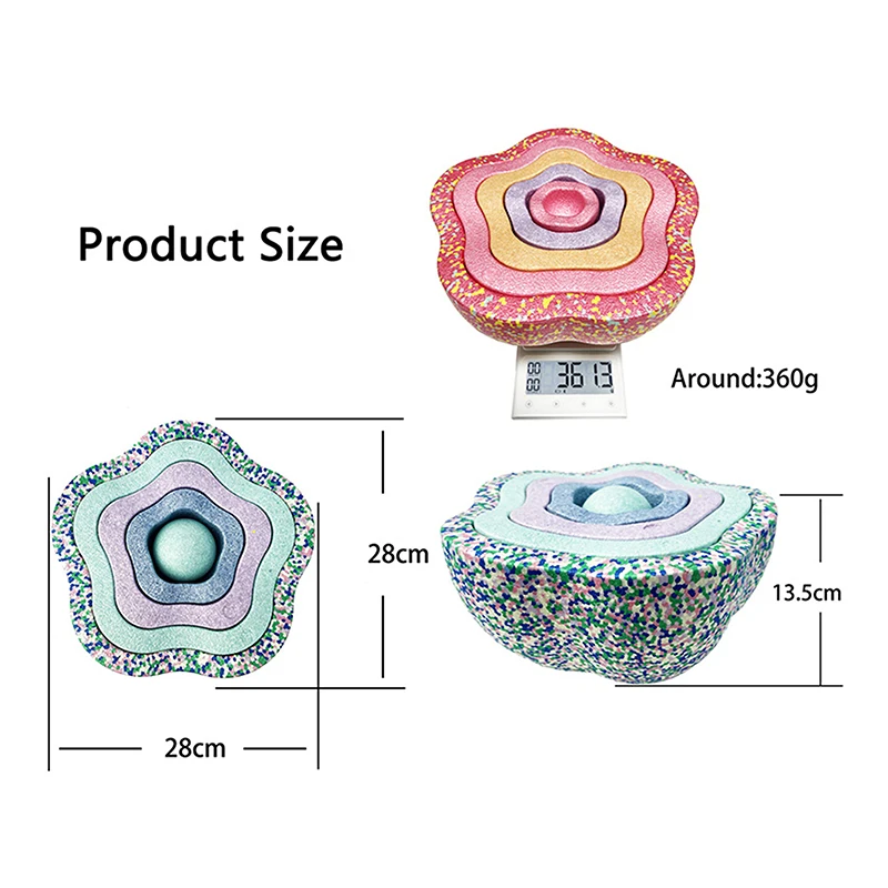 5 szt. Dotykowa integracja sensoryczna Szkolenie Sprzęt sensoryczny Równowaga piankowa Stepping Stone Dziecięce zabawki sportowe Gry na świeżym powietrzu