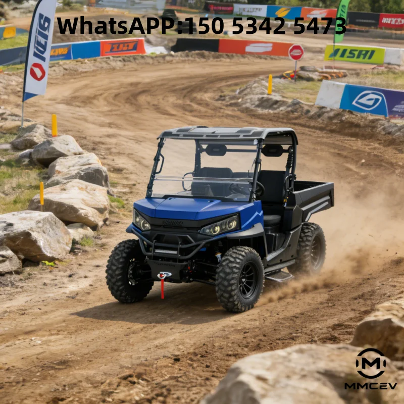 Versatile 15kw Electric Golf Cart UTV with Strong Climbing Capability