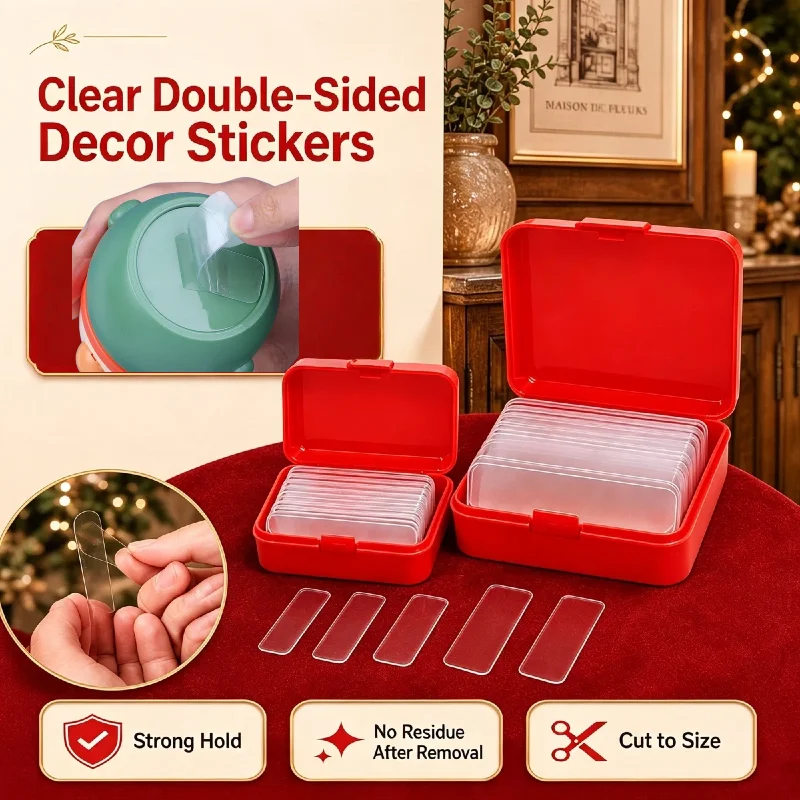 Can Be Reused Super Strong Double Sided Adhesive Tape Transparent Wall Stickers Water Proof Household Products Adhesives