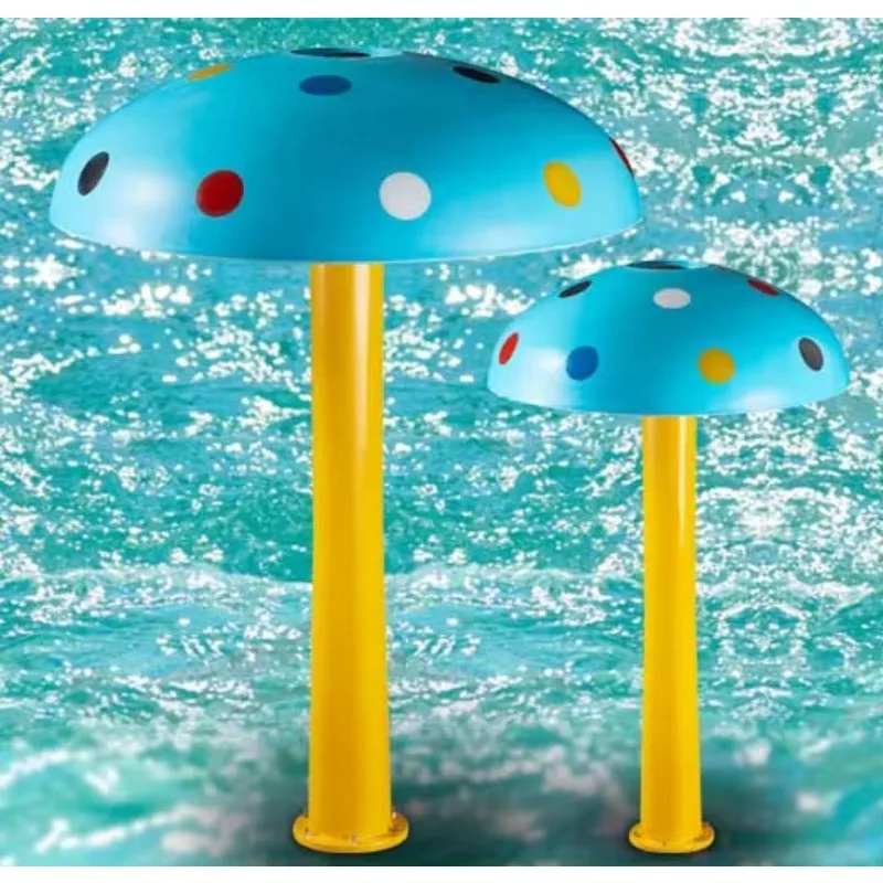 

Hot Sale Water Park Play Equipment Colorful Water Mushroom Spa Equipment