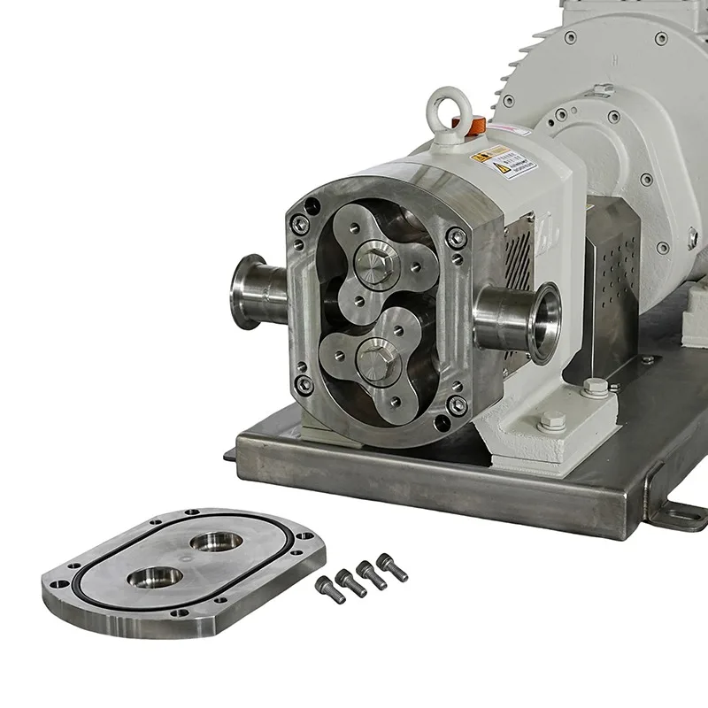 Heavy- Stainless Steel Self-Priming High-Solids Contents Paper Making Rotary Lobe Pump