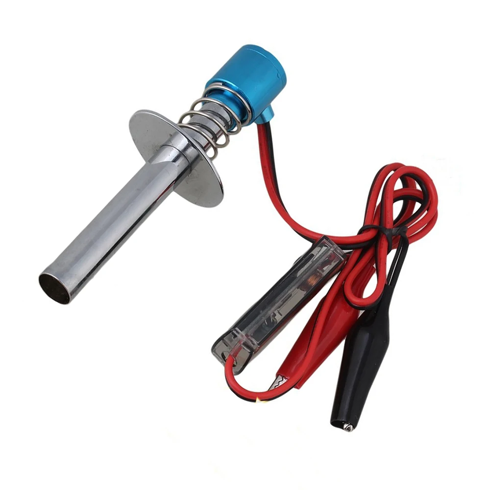 Immagine 6: Cavo Accenditore Elettronico per Candelette 6-12V con Clip, Uscita Nitro 18 21 28 per Motori di Auto RC 1/8 1/10 1/24, Ricambi HSP 80100