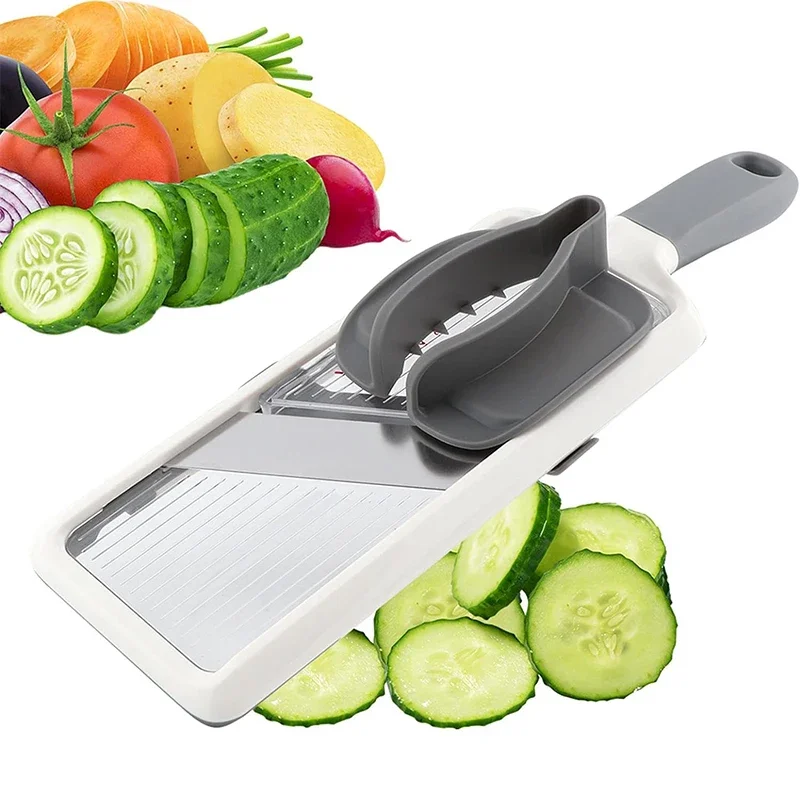 Multi Handheld Mandoline Slicer with Adjustable Stainless Steel Blade Kitchen Veggie Chopper Cheese Grater JT237 cozinha