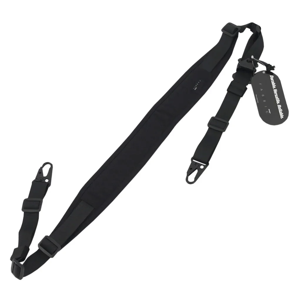 VULPO táctico Modular Rifle Sling 2 puntos 2,25 "de ancho extraíble acolchado tiro arma Sling Correa accesorios para Rifle de caza