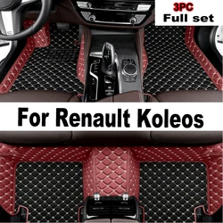 Car Floor Mats For Renault Koleos 2017 2018 2019 Custom Auto Foot Pads Automobile Carpet Cover Interior Accessories