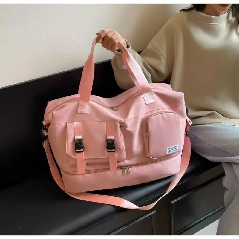New Travel Bag Multifunctional Portable Sports Bag Storage Bag Dry Wet Separation Female Lightweight Breathable Bags for Woman