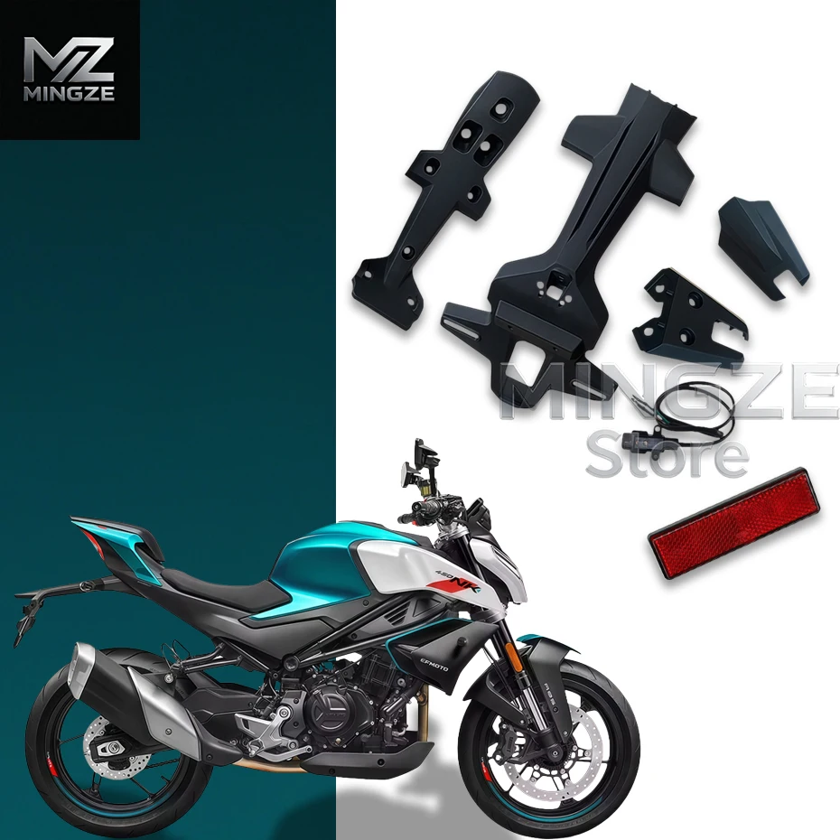 

New For CFMOTO 450NK 450SR CF450 NK Rear Fender CF400-7 Rear Wheel Mud Plate Bracket Plate Frame motorcycle accessories
