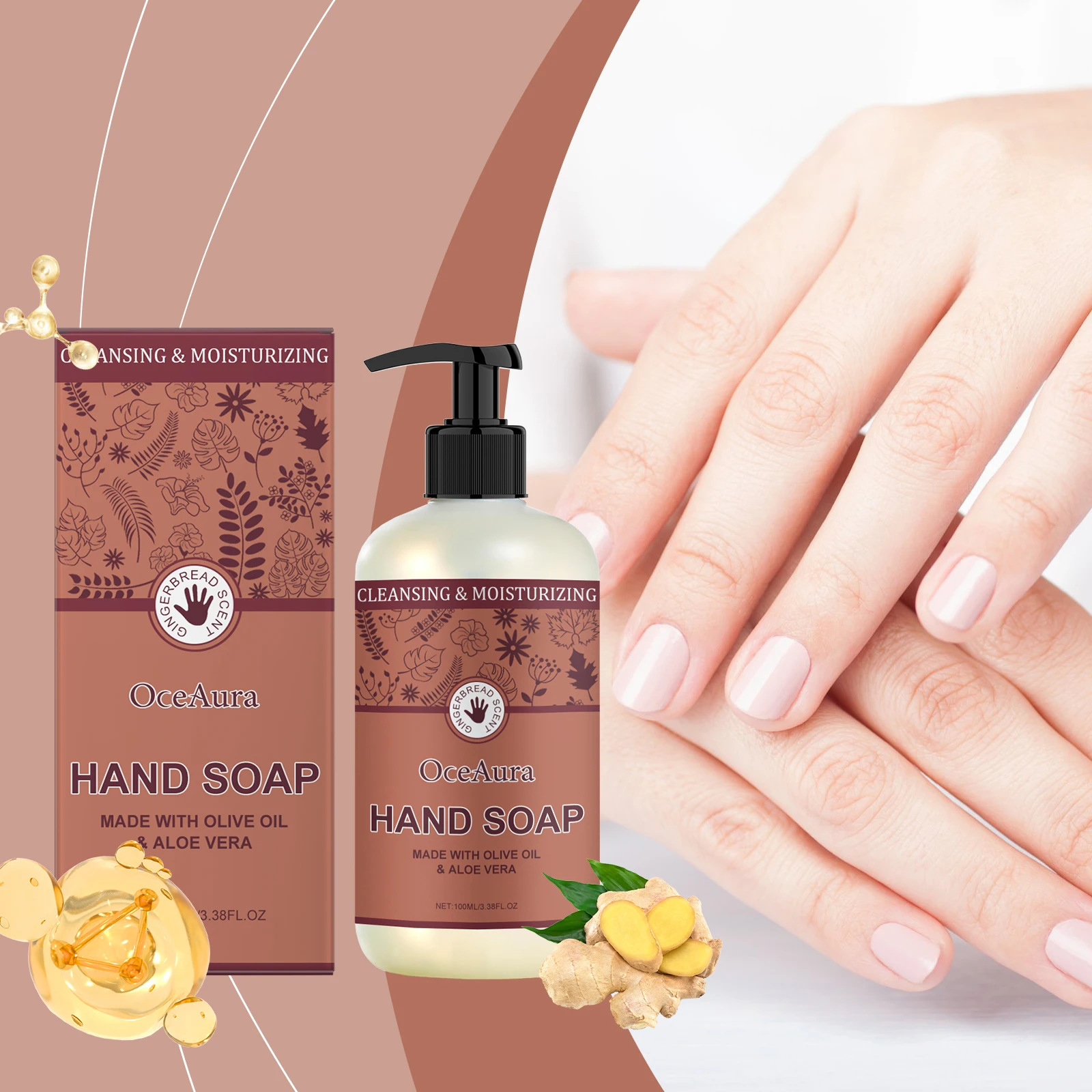 보습 손 소독제는 손 피부를 부드럽게 클렌징하고 촉촉하게 해주며 산뜻하고 향기로운 향기를 남겨줍니다.