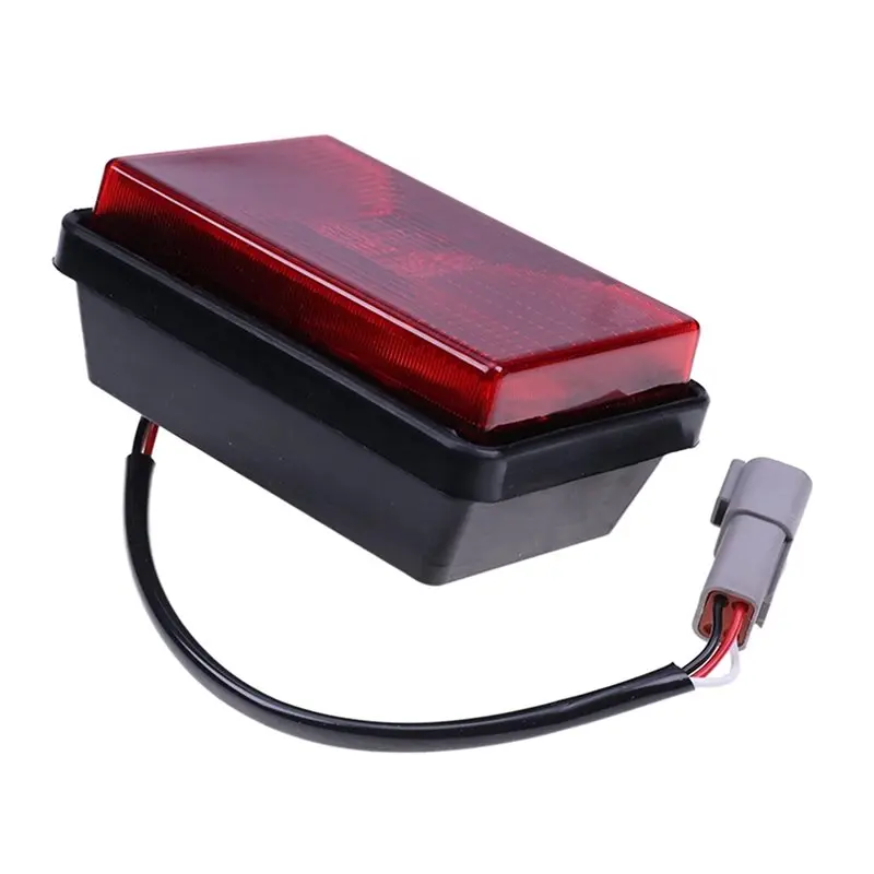 Red Work Taillight Stop Light Assembly 142-7503 For Caterpillar 216 247 257B 257B3 267 287 259B3 For CAT-A28K