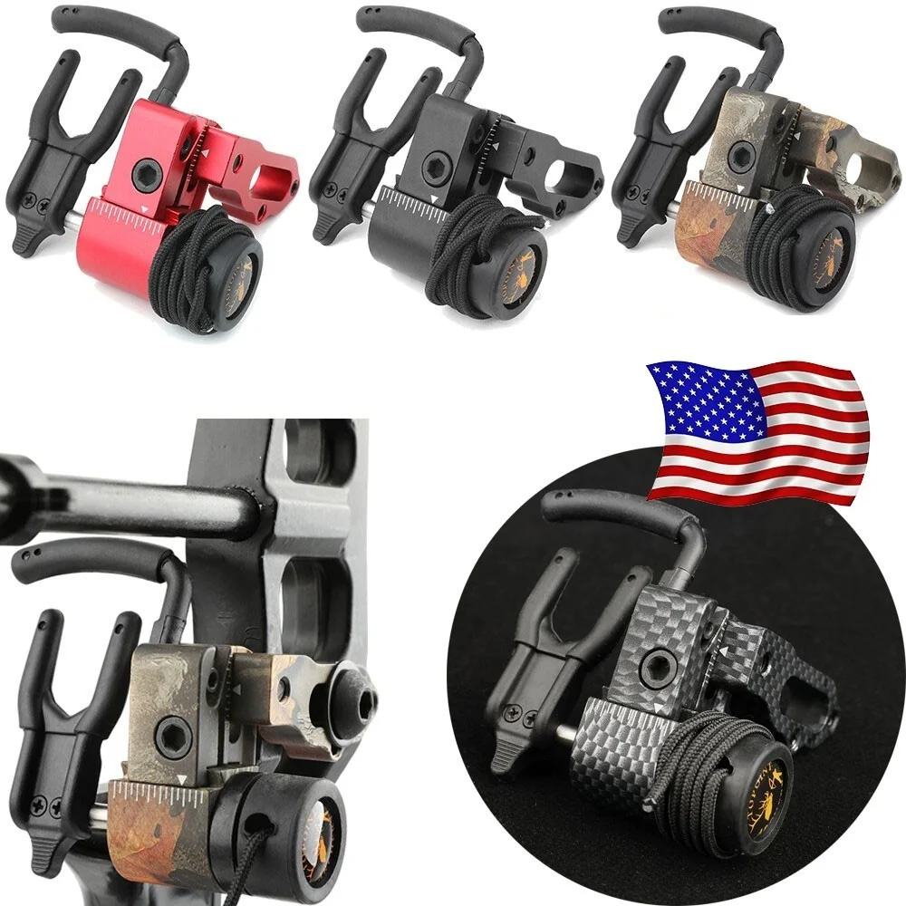 

Adjustable Arrow Rest Aluminium Alloy Right-Hand for Compound Bow All-Level Hunting & Shooting Archery Accessories