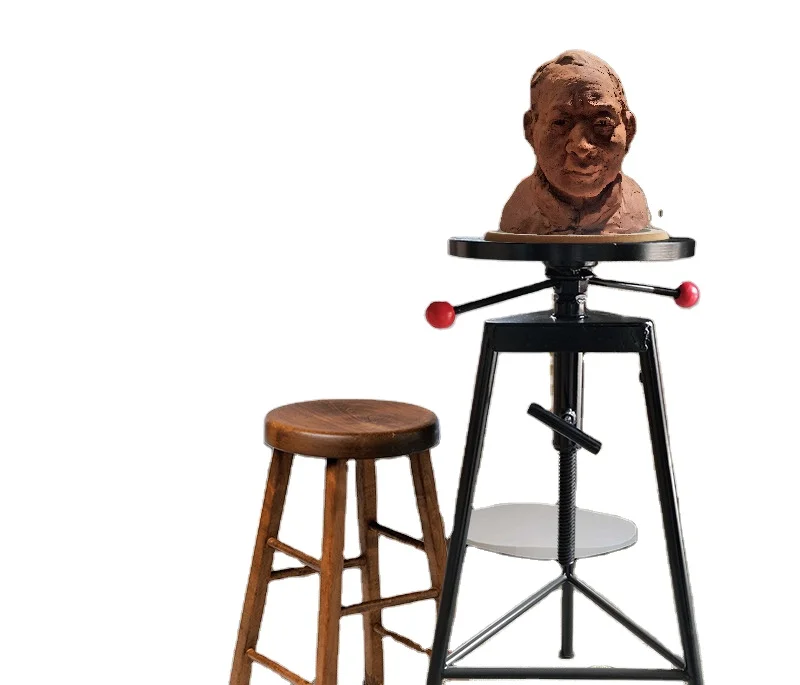 

35cm Circular Carving Turntable Pottery Rotating Platform Swivel Table for Clay