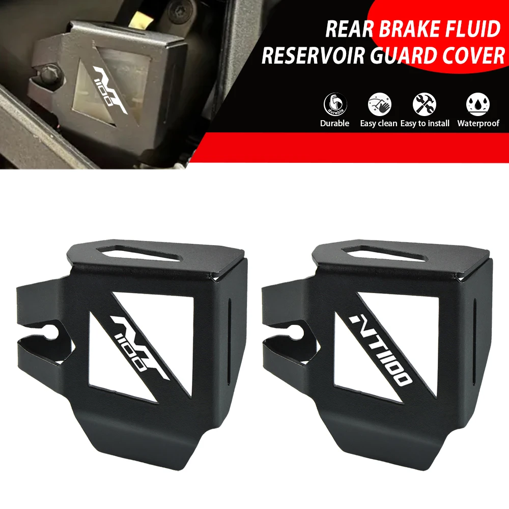 

Для Honda NT1100 NT 1100 DCT 2022 2023 2024 2025 2026 аксессуары для мотоциклов задняя крышка резервуара тормозной жидкости Защитная крышка