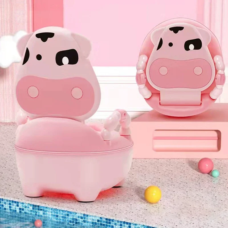 Children's Cartoon Baby Toilet Boy Girls Potty Training Seat Potty Chair Comfy Toilets Stool Type Kids Gift Toilet Potties Seats