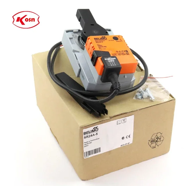 BELIMO AC/DC 24 V 20 Nm SR24A-5 Rotary Actuator for Butterfly Valves