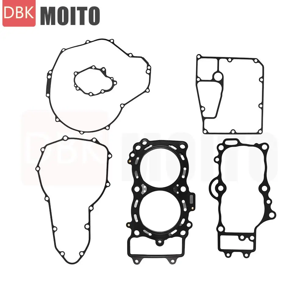 Motorcycle Engine Head Box Body Full Gasket Set Complete Gasket Kit Cylinder Head Side Cover For CFMOTO 400nk GT MT
