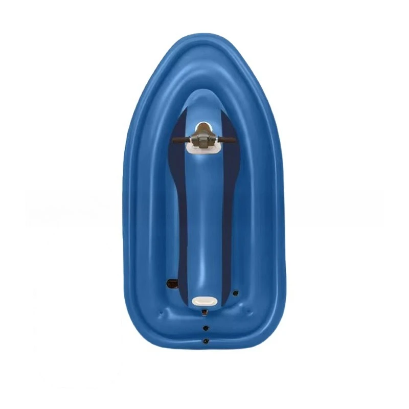 Foldable kayak underwater assisted diving thruster built-in battery boost