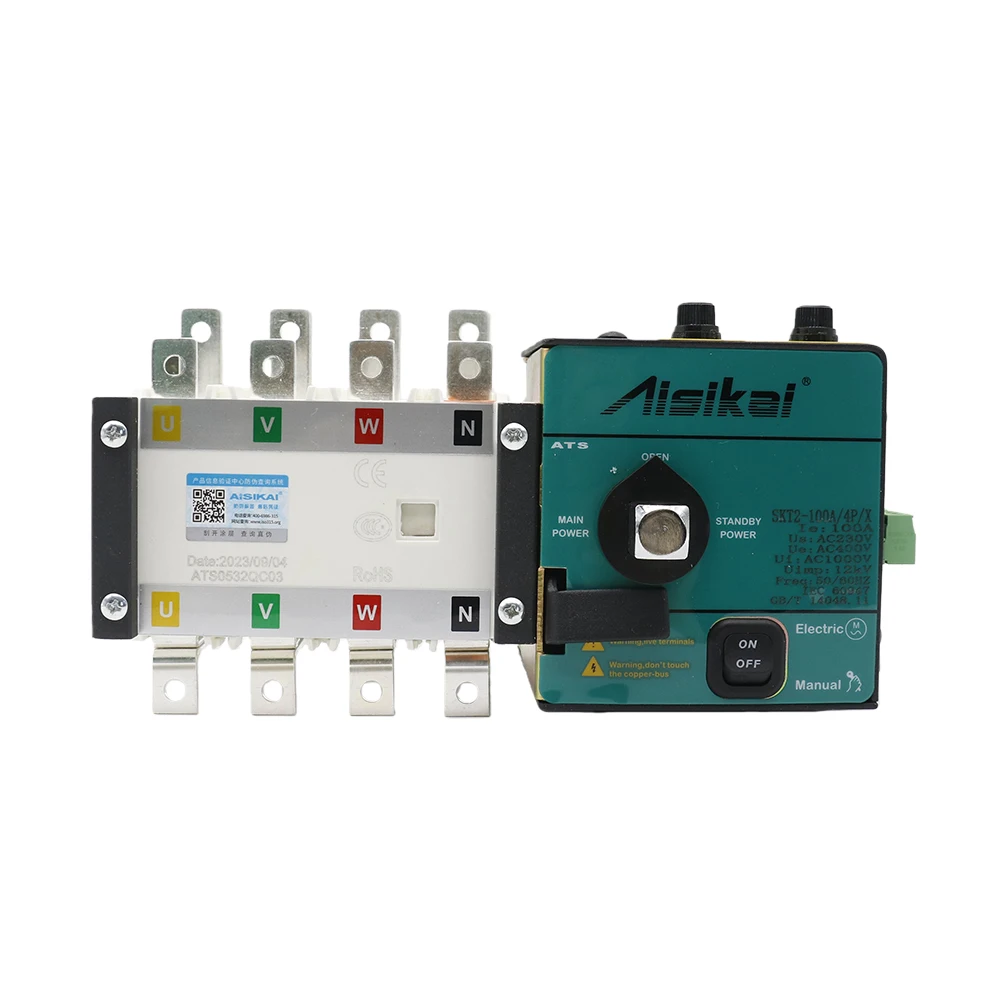 Original For ATS 400A 630A 4P Generator Dual Power Automatic Transfer Switch AC220V Genset Parts Controller Control Module