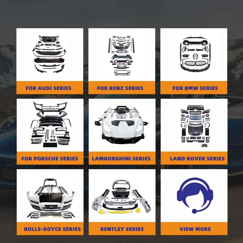 ل 540C 570S FLDZ غطاء محرك السيارة من ألياف الكربون البولي بروبيلين طقم هيكل السيارة المطورة إلى 600Lt طقم الجسم