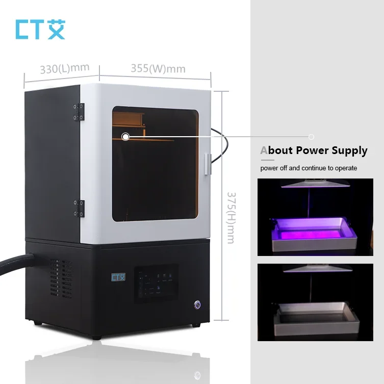 16K HD Auto-leveling Residue and Failure Detection Fast Print LCD Resin 3D Printer