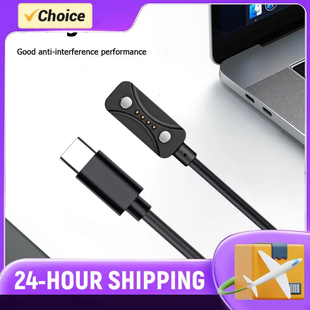 

USB-кабель для зарядки C-type, 1 м, портативный адаптер питания, замена зарядного устройства для смарт-часов, док-станция для Polar Ignite 3/Grit X2 Pro