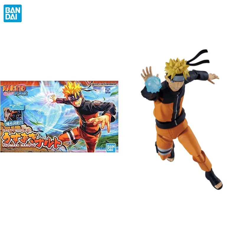 

Bandai Original Figure-rise Standard NARUTO Shippuden Anime Figure Uzumaki Naruto Anime Action Figure Toys Gifts For Children