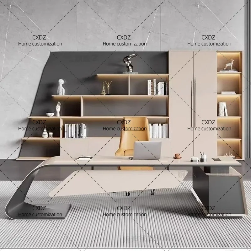 XX Factory Promotion Computer Desks Work Creativity Creativity Conference Office Desk Reception Secretary Desk Unique
