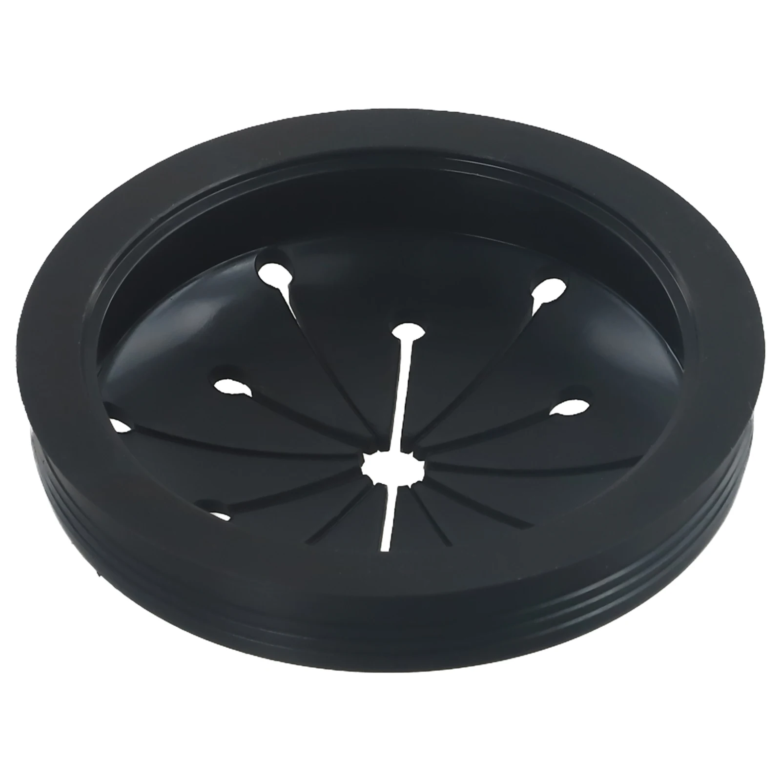 Black Food Waste Processor Splash Proof Ring Sealing Plug Kitchen Waste Shredder Part Environmental Rubber Sink Garbage Disposal