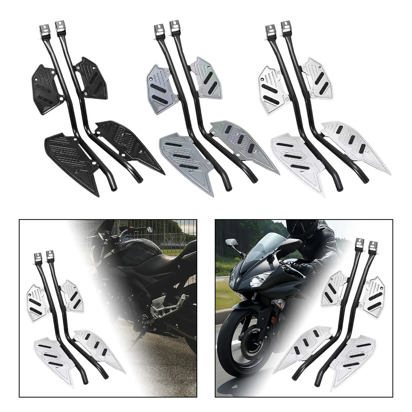 

Motorcycle Crash Guard Foot Pad Spare Parts Replaces Crash Bar Guards Aluminum Alloy Protector for Yamaha Xmax300 2018-2023