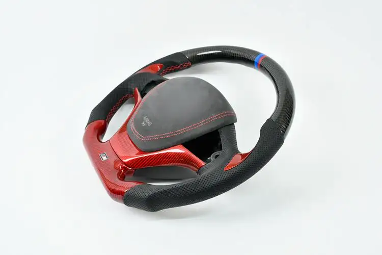 YTcarbon For F30 100% Custom Real Carbon Fiber Steering Wheel