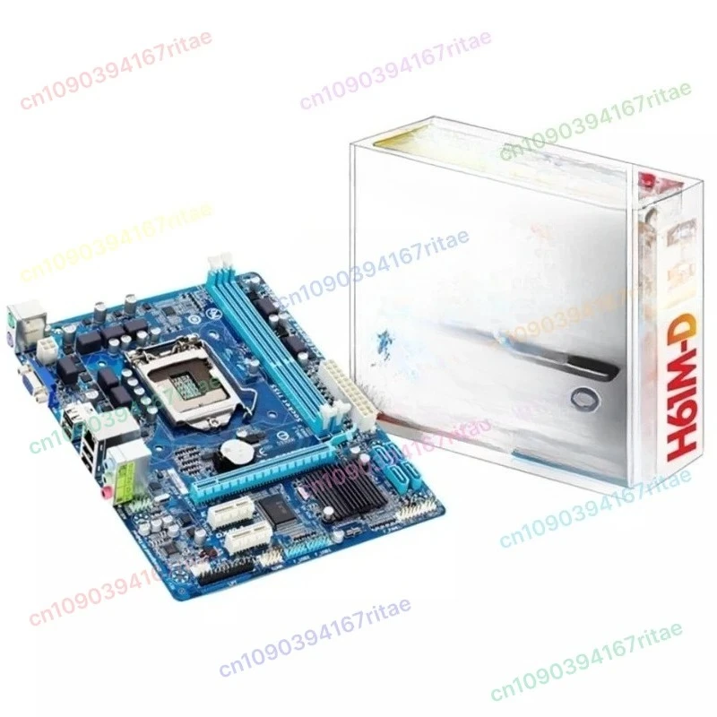 Профессиональная материнская плата H61M-DS2 LGA 1155, комбинированный набор процессора с дисплеем и поддержкой порта принтера для настольного ПК Профессиональная материнская плата H61M-DS2 LGA 1155, комбинированный набор процессора с дисплеем и поддержкой порта принтера для настольного ПК