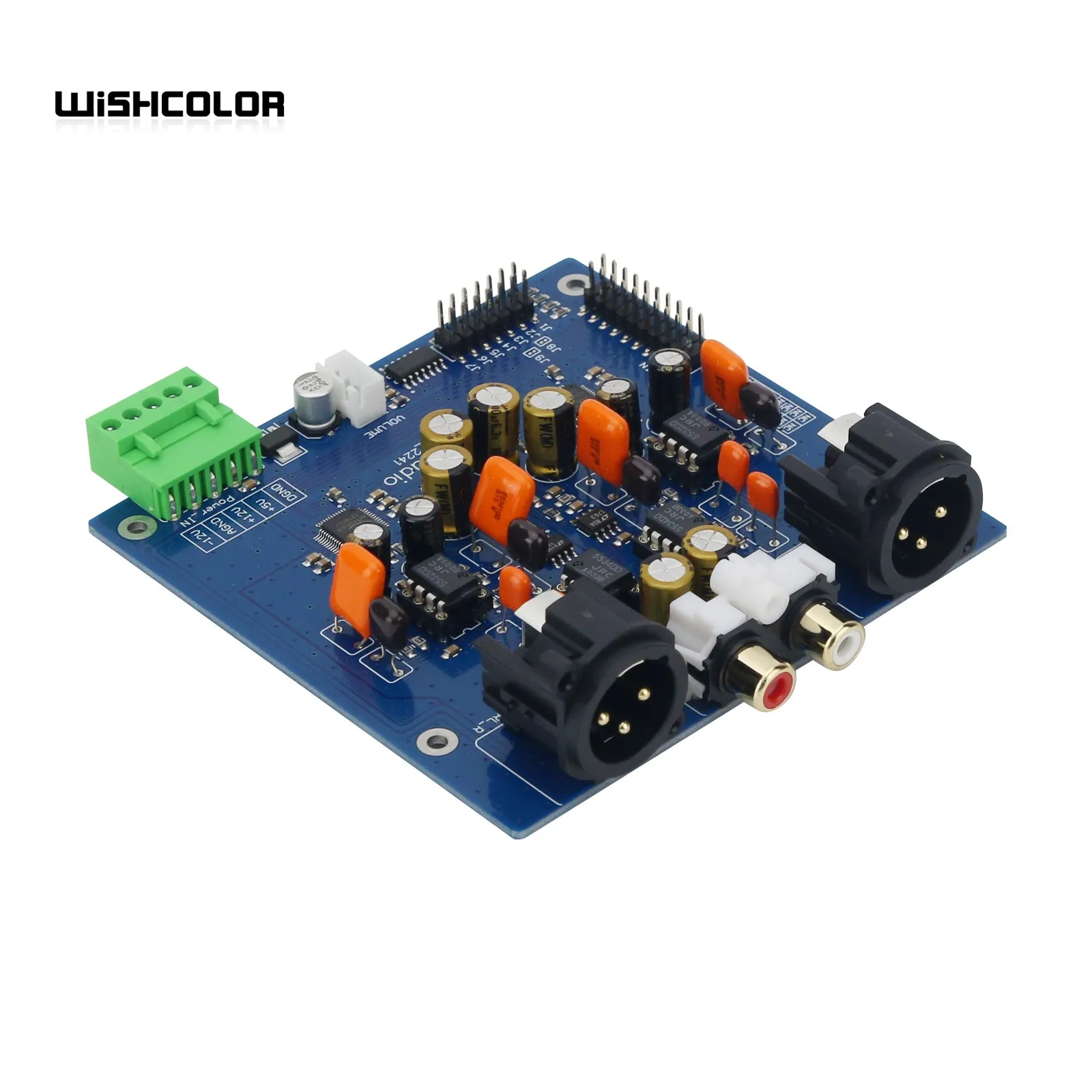 Wishcolor-Kit decodificador de áudio, placa padrão BD93, AK4493 duplo, SEQ DAC, HiFi, 32Bit, PCM384kHz, decodificação dura DSD