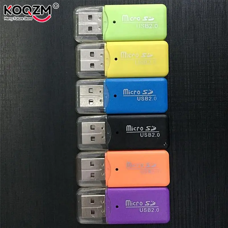 JETTING Hot Mini USB SD/MMC Memory Card Reader 480Mbps For Computer Laptop USB Card Drop Shipping