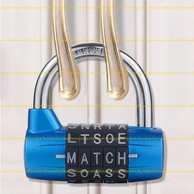 R1WD – à combinaison 5 lettres, mot passe, sécurité robuste, casier à cadran