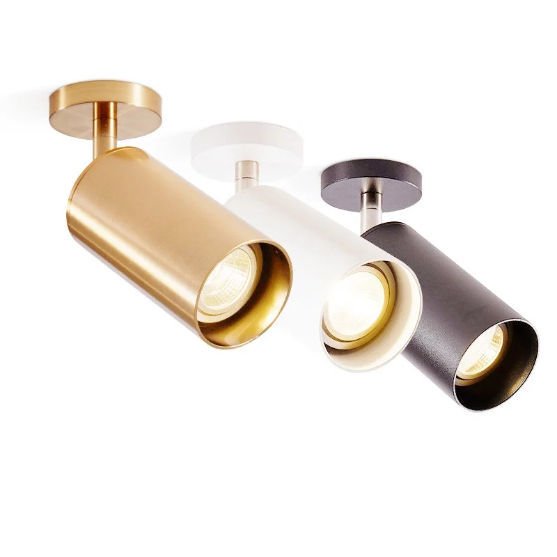 Dimmable LED downlight spot light 7w9W 12W Image wall retro wall lamp AC90V-260V ceiling lamp GU10 Indoor replaceable bulb