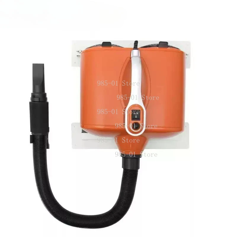 

Мощный бесшумный фен для животных 3000 Вт с двумя моторами для сушки и груминга