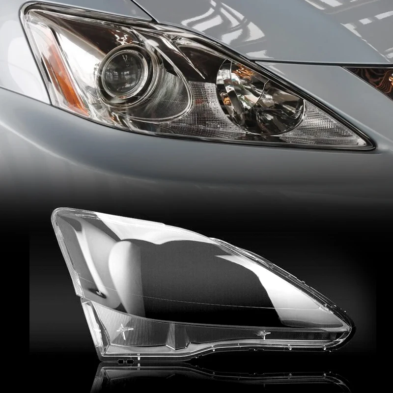 

Front Right Clear Headlight Headlamp Lens Cover Lamp Shade Casing Plastic Fit for Lexus IS250 IS300 IS350 2012-2008 2007 2006