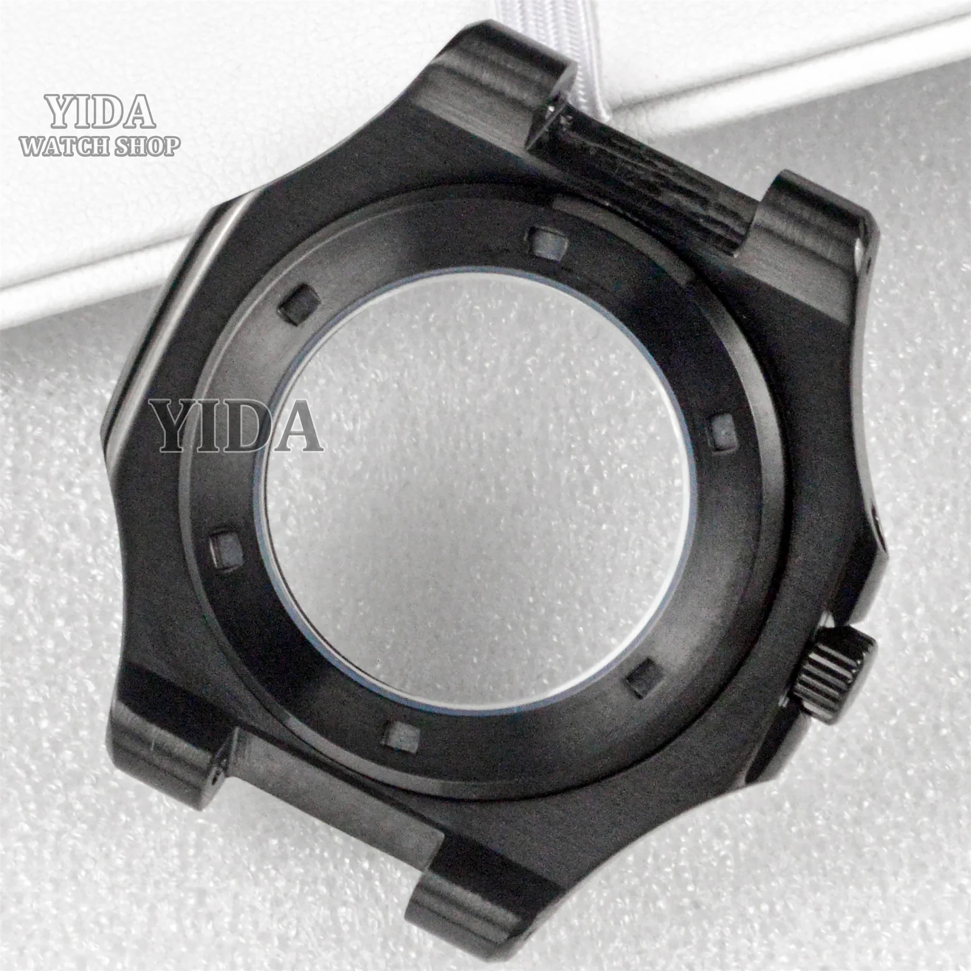 NH35 41MM Watch Case Sapphire Glass 10ATM Waterproof for Nautilus fit NH34 NH35 NH36 NH38 Movement Accessories Watch Case Parts